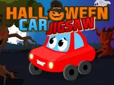 Halloween auto skládačka