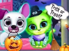 Strašidelný Halloween Pet Salon