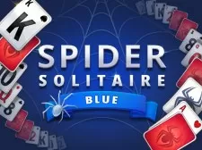 Spider Solitaire modrý